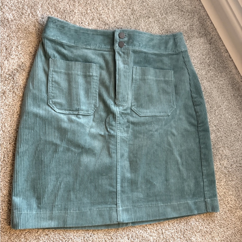 Loft Corduroy Skirt size 0 NWT